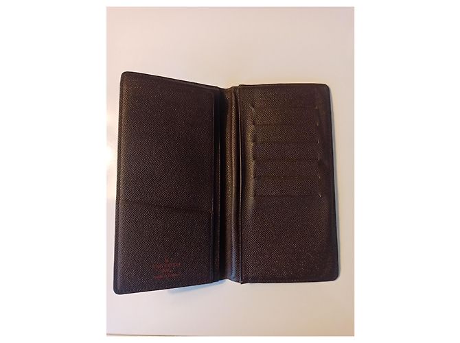 Louis Vuitton Brazza Damier Ebene Marrone scuro - vista 9