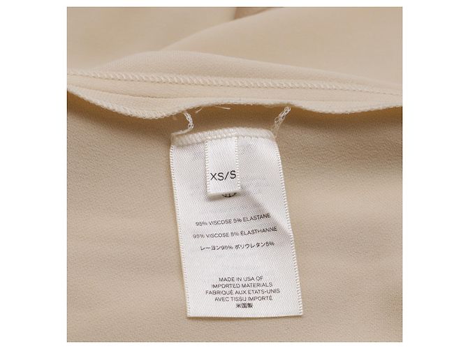 Iona Midi Kaftan Kleid aus Creme Viskose von The Row - Ansicht 6
