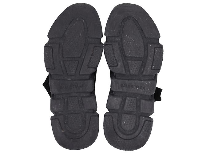 Baskets Speed Balenciaga en polyester noir - vue 5