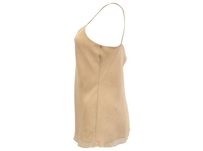 Top de seda beige Teah de Theory - vista 2