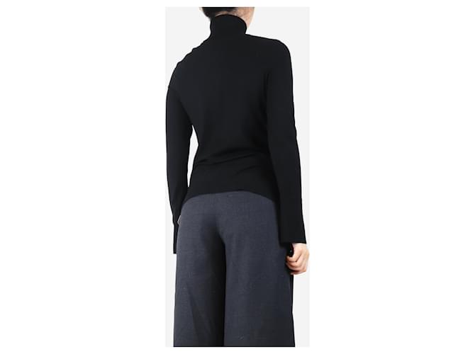 Bogner Schwarzes Rollkragenstrickoberteil - Größe S - Ansicht 2