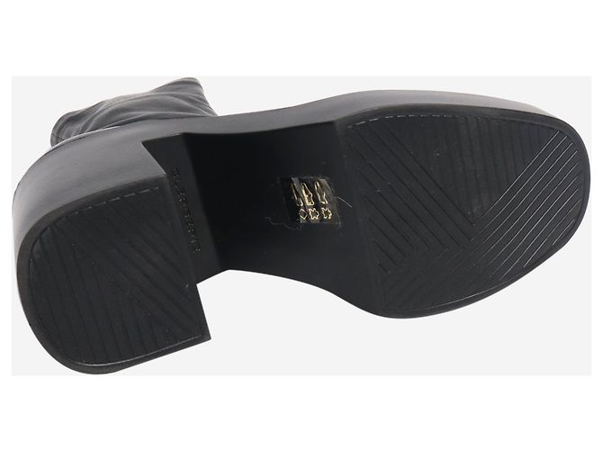 Robert Clergerie Botines de cuero negro Nina - talla EU 37,5 - vista 5