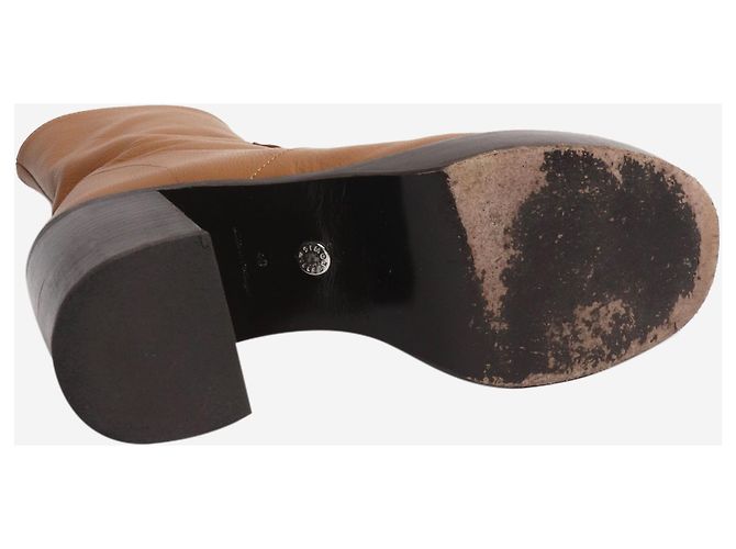 Simon Miller Botas de cuero marrón - talla EU 40 (UK 7) Castaño - vista 5