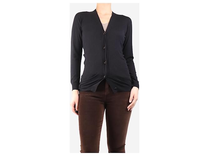 Max Mara Dünner brauner Strickcardigan - Größe M - Ansicht 3