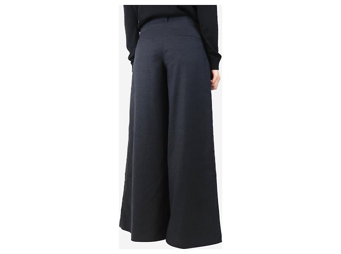 Theory Graue weite Hose - Größe UK 10 - Ansicht 3
