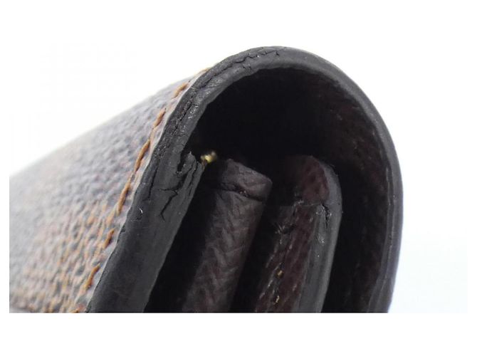 Portafoglio Sarah Damier Louis Vuitton Marrone - vista 6