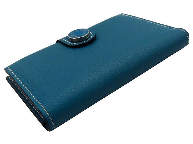 Hermès Hermes R.M.S Evercolor Card Case Blue - view 3