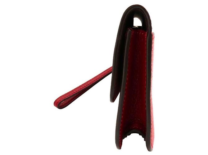 Pochette in pelle martellata Coach Originals Rosso - vista 2