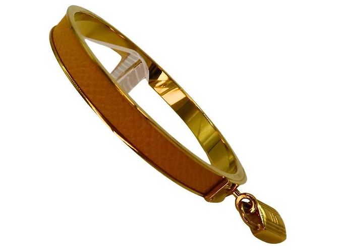 Bracciale Kelly Hermès Taglia 19 Giallo - vista 7