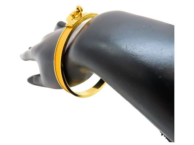 Bracciale Kelly Hermès Taglia 19 Giallo - vista 9