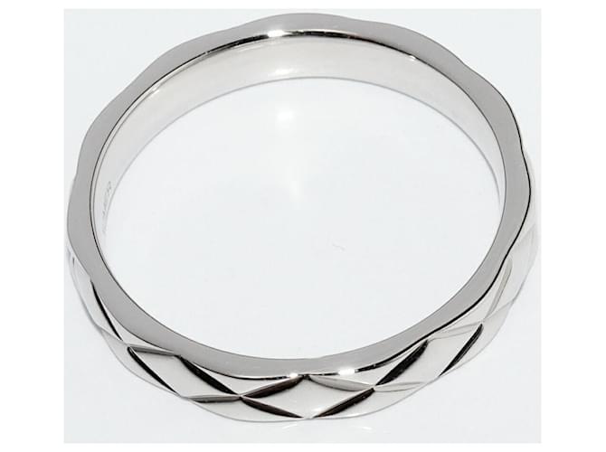 Chanel Matelassé Pt950 Ring Silber - Ansicht 3
