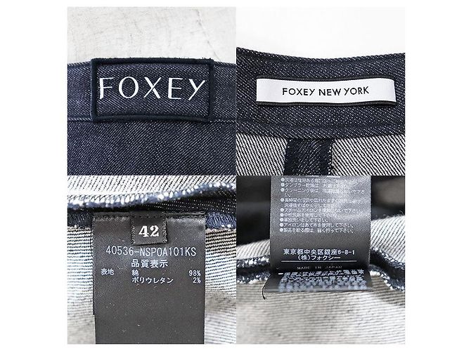 Autre Marque Shorts in denim Lily in cotone elasticizzato FOXEY NEW YORK - vista 10