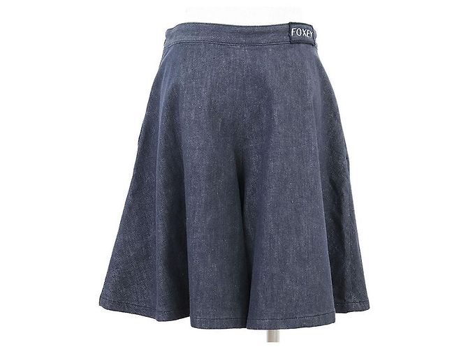 Autre Marque Shorts in denim Lily in cotone elasticizzato FOXEY NEW YORK - vista 6