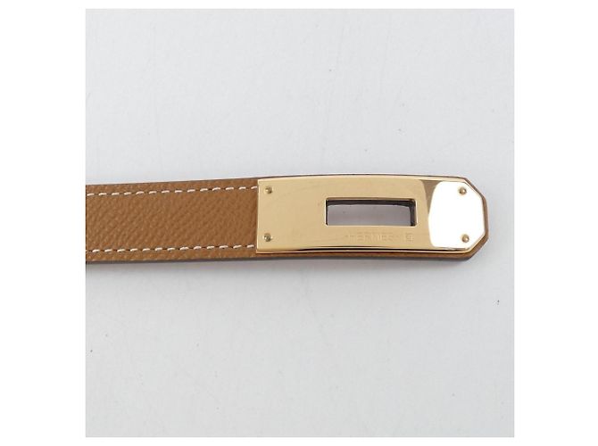 Hermès Cintura marrone standard Hermes Kelly 18mm - vista 4
