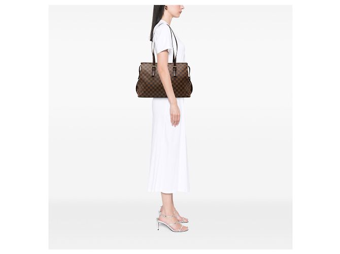 Chelsea Damier Ebene Marrone Louis Vuitton - vista 7