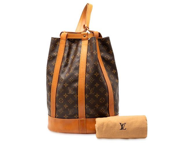 Louis Vuitton Marrone Monogram Randonnee PM - vista 9