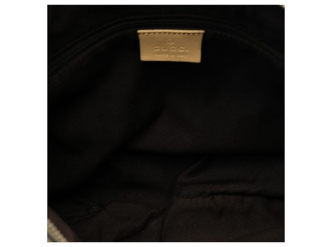 Borsa a tracolla Gucci in tela GG marrone Abbey D Ring Beige - vista 4