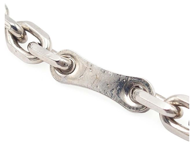 Chanel Silver Silver Plated CC Camellia Bag Charm Silvery - view 6