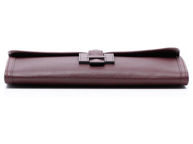 Hermès Rosso Evercolor Jige Elan 29 Bordò - vista 3