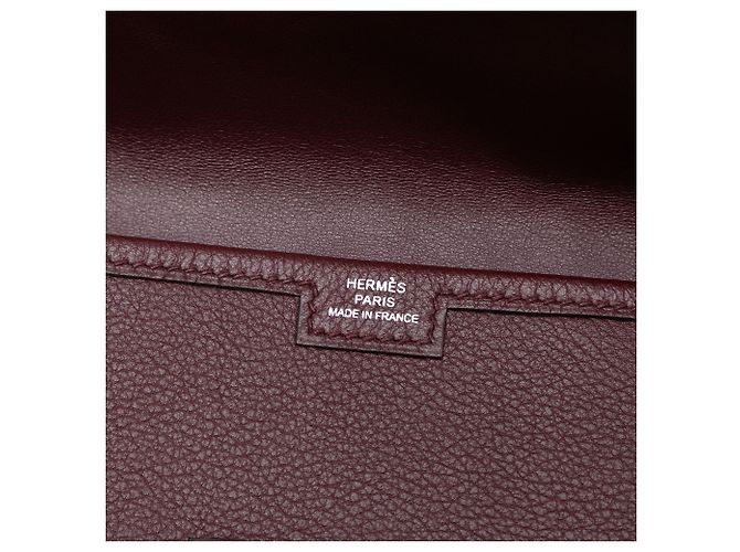 Hermès Rosso Evercolor Jige Elan 29 Bordò - vista 6