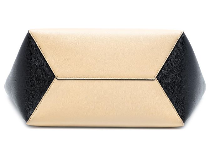 Twist Louis Vuitton Borsa LockMe Cabas Marrone Beige - vista 3