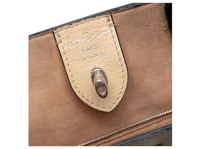 Twist Louis Vuitton Borsa LockMe Cabas Marrone Beige - vista 5