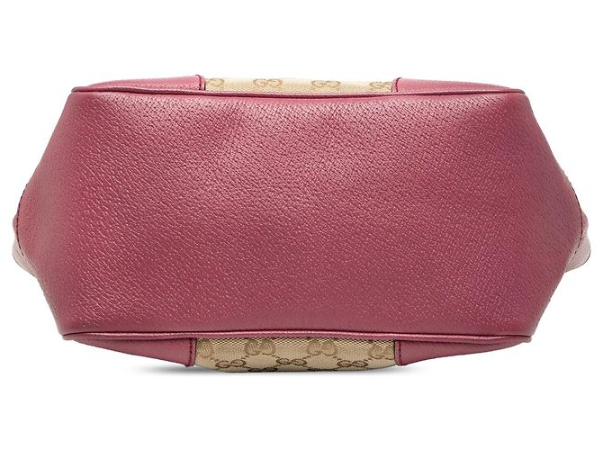 Gucci Braune GG Canvas Bree Tote Beige - Ansicht 3