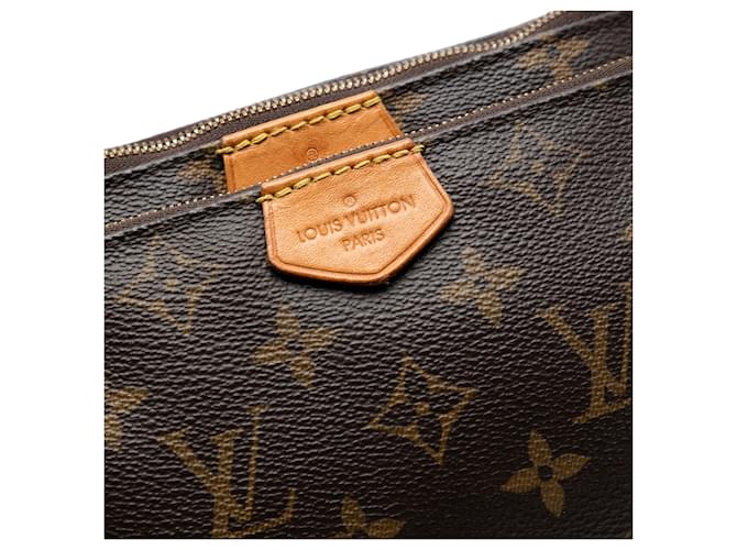 Multi Pochette Louis Vuitton Pochette Accessoires Multi Monogram Marrone - vista 5