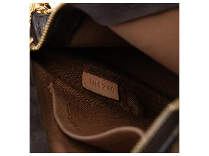 Multi Pochette Louis Vuitton Pochette Accessoires Multi Monogram Marrone - vista 6