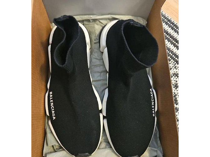 Sneakers Balenciaga Speed 2.0 Nero - vista 2