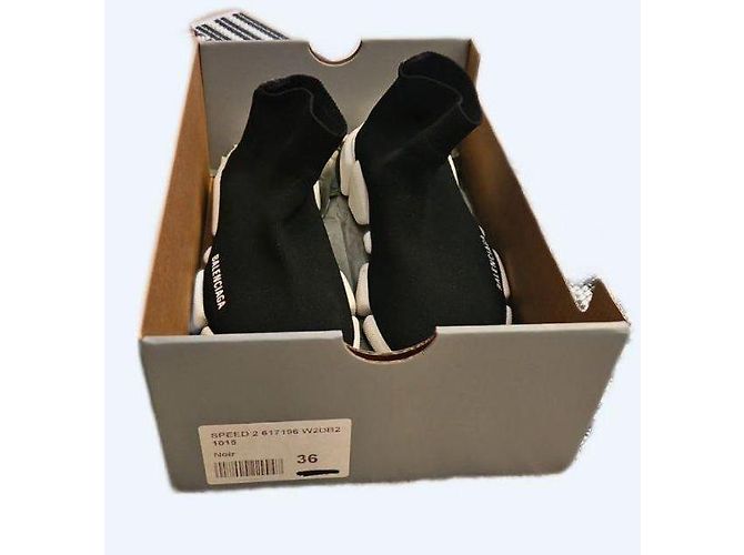 Sneakers Balenciaga Speed 2.0 Nero - vista 3