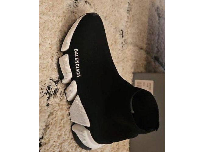 Sneakers Balenciaga Speed 2.0 Nero - vista 5