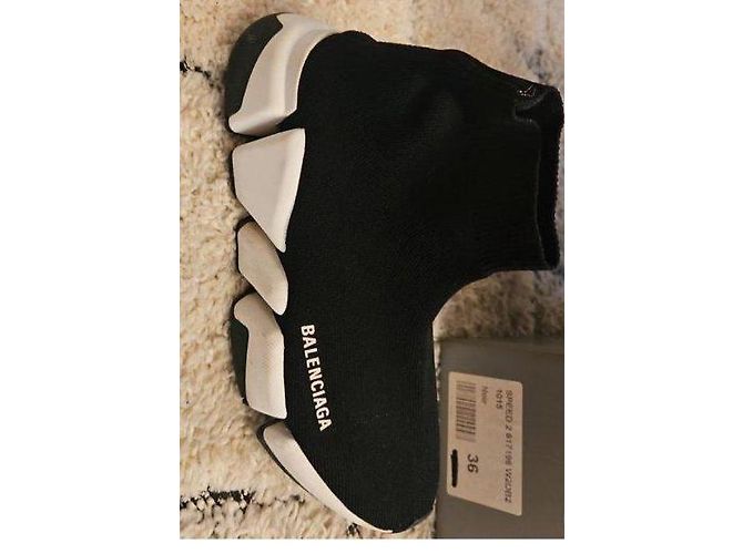 Sneakers Balenciaga Speed 2.0 Nero - vista 7