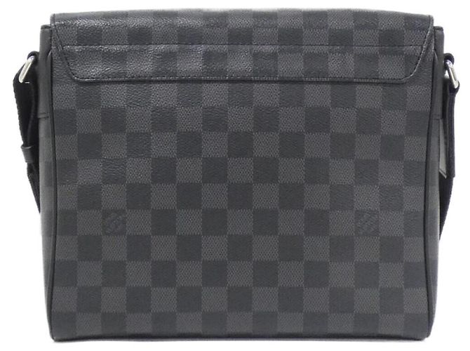 Borsa a Spalla District PM Damier Graphite Louis Vuitton Marrone Damier ebene - vista 2