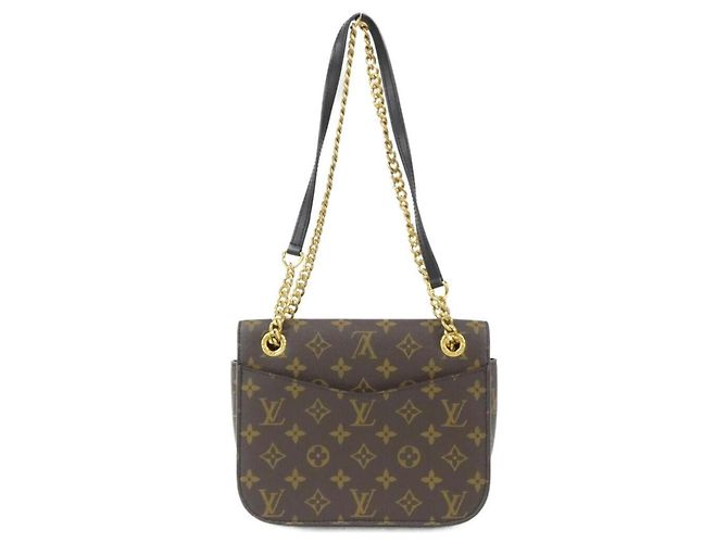 Borsa a Spalla Monogram Passy Louis Vuitton Marrone - vista 2