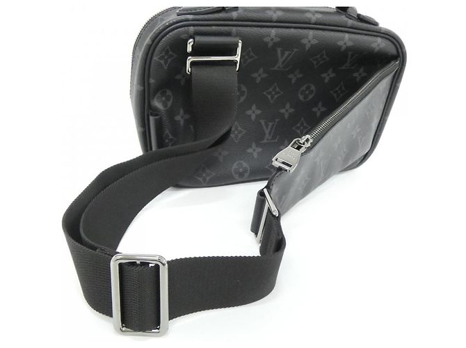 Borsa a Spalla Monogram Eclipse Louis Vuitton Nero - vista 9