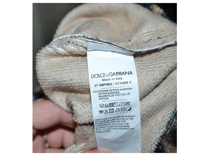 Bolso Dolce & Gabbana de algodón efecto esponja Multicolor - vista 6