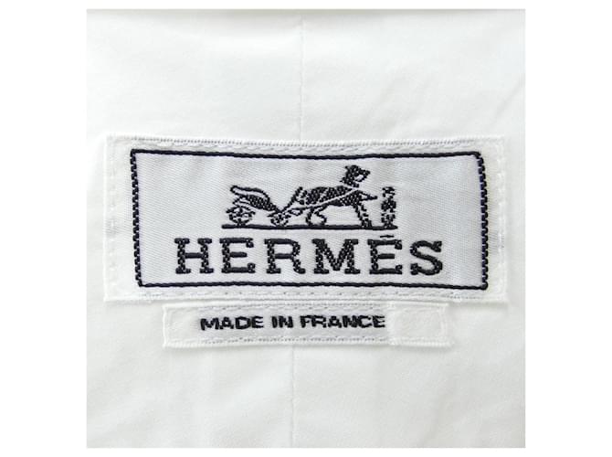 Hermès Camisa Hermes37 Blanco - vista 4