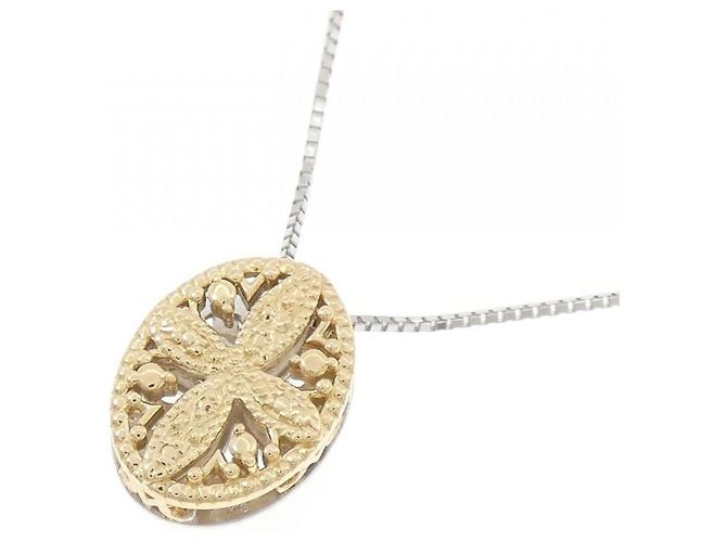 Autre Marque Collana in diamante in oro bianco Au750 e oro giallo Au750 - vista 4
