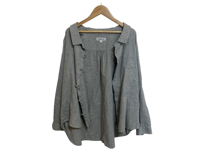 Autre Marque Camisa Larga BARBER da Ordinary Fits Marrom - vista 4