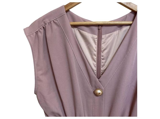 Autre Marque Vestido con Botones de Perla eimy istoire Púrpura - vista 3
