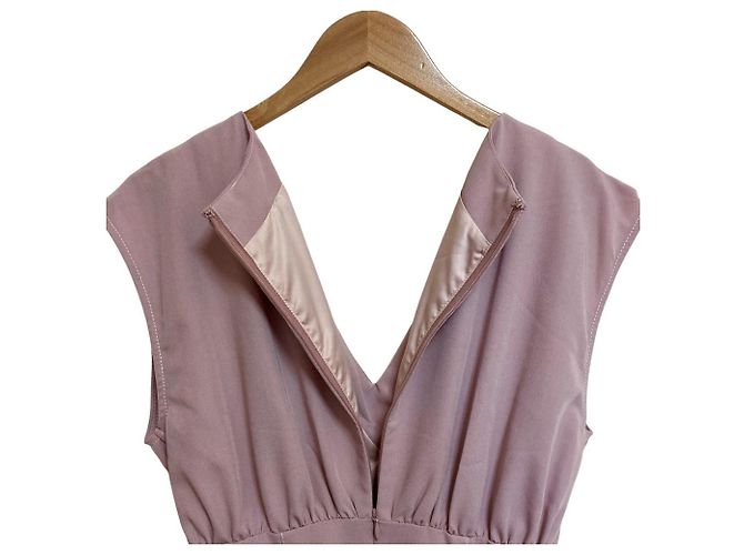 Autre Marque Vestido con Botones de Perla eimy istoire Púrpura - vista 4