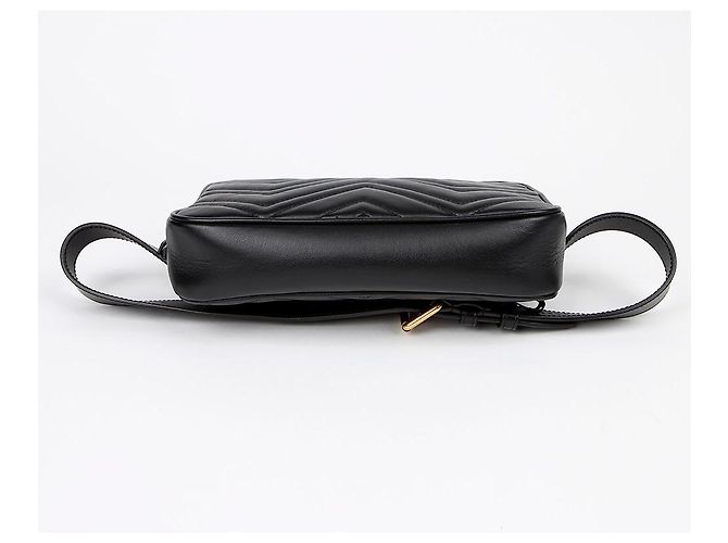 Gucci Borsa a tracolla GG Marmont Nero - vista 7