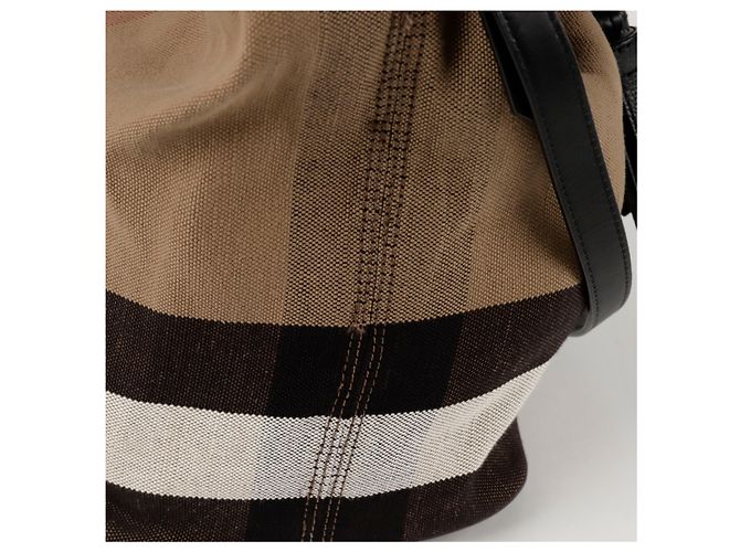Burberry Ashby Medium Hobo Schultertasche Schwarz - Ansicht 6