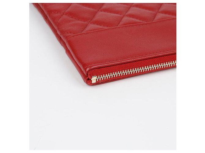 Chanel Mademoiselle Nuova Clutch Media Rosso - vista 8