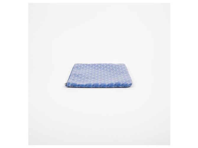 Goyard Clutch Sena MM Blu - vista 4