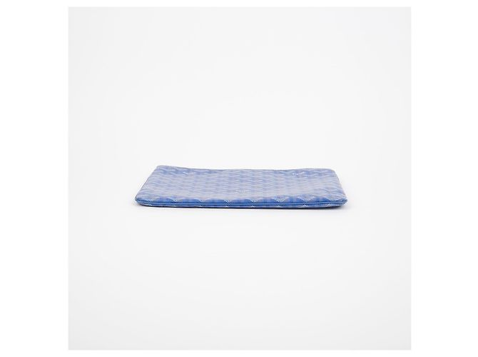 Goyard Clutch Sena MM Blu - vista 5