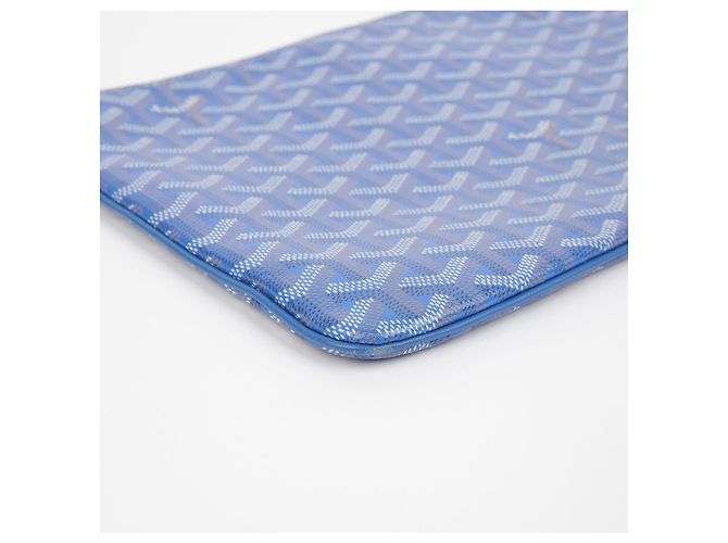 Goyard Clutch Sena MM Blu - vista 6
