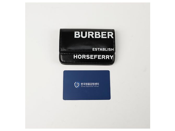 Burberry Billetera de cadena Hospeary Negro - vista 8