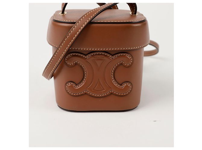 Céline Borsa a spalla incrociata Triope Small Marrone - vista 2